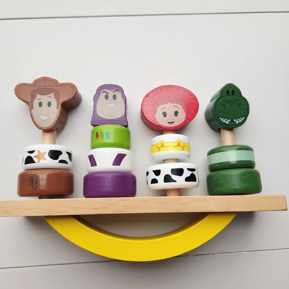 Disney Pixar Toy Story Wooden Balance Blocks Stacking Toy‎ replacement pieces